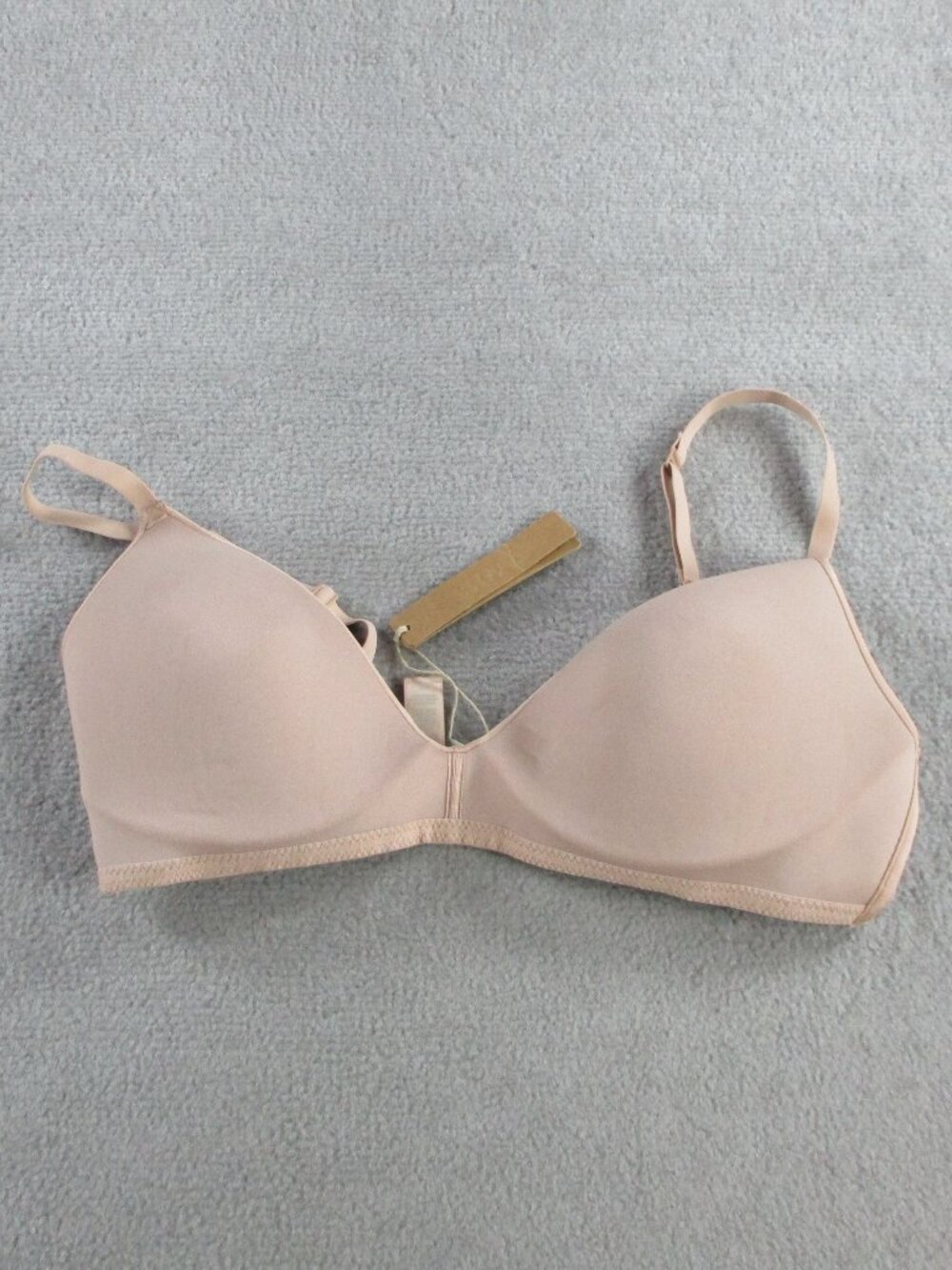 SKIMS Wireless Form Lightly Lined Bra Womens 34C Mica NEW NWT